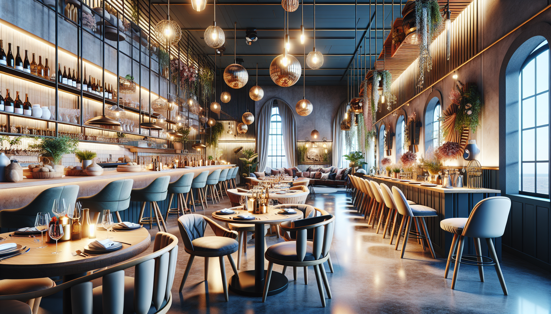 Fra brunch, lunch, og dining, til bar, energy dining og events